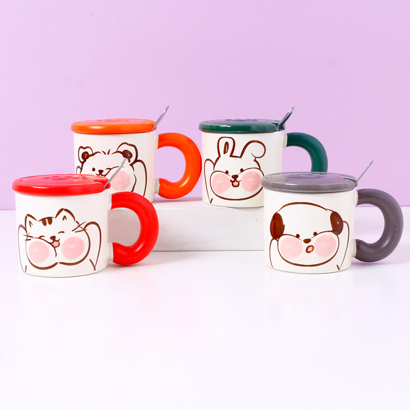 330ml11.1fl.oz. Lovely Pet Basic Ceramic Cup