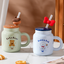400ml13.52fl.oz. Cartoon Creative Ceramic Cup