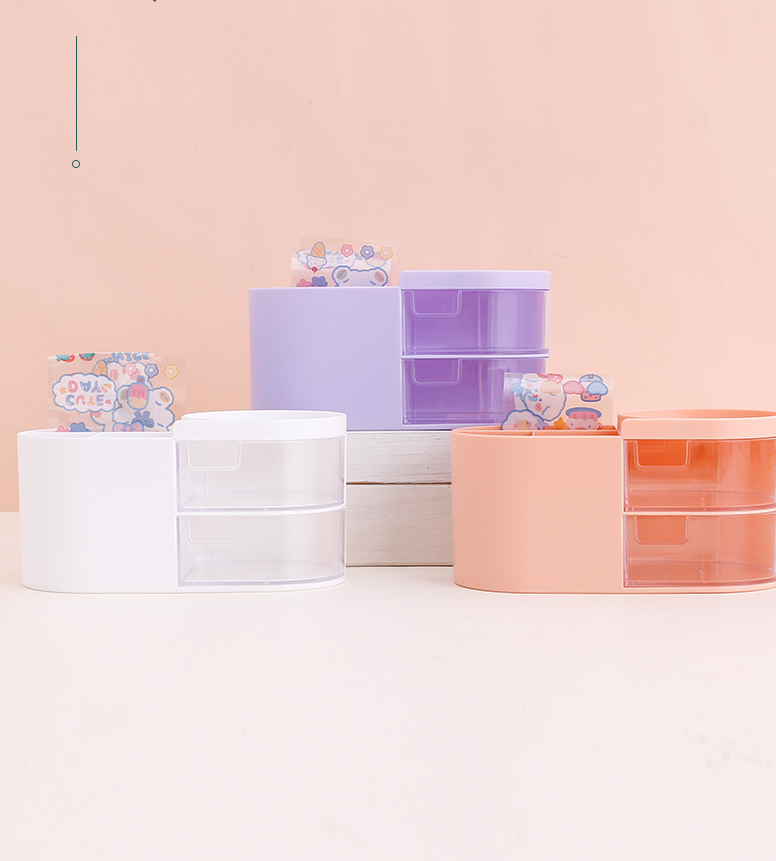 Small Stationery DIY Plastic Storage Box