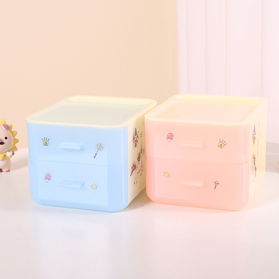 DlY Sticker Drawer  Plastic Storage Box