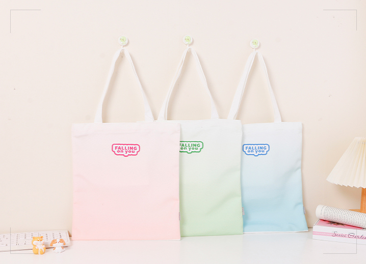 Gradient series canvas bag