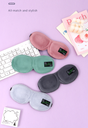 Elegant Label Print 3D Eye Mask