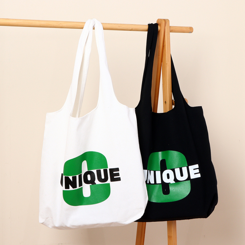 Simple Letter Vest Canvas Bag