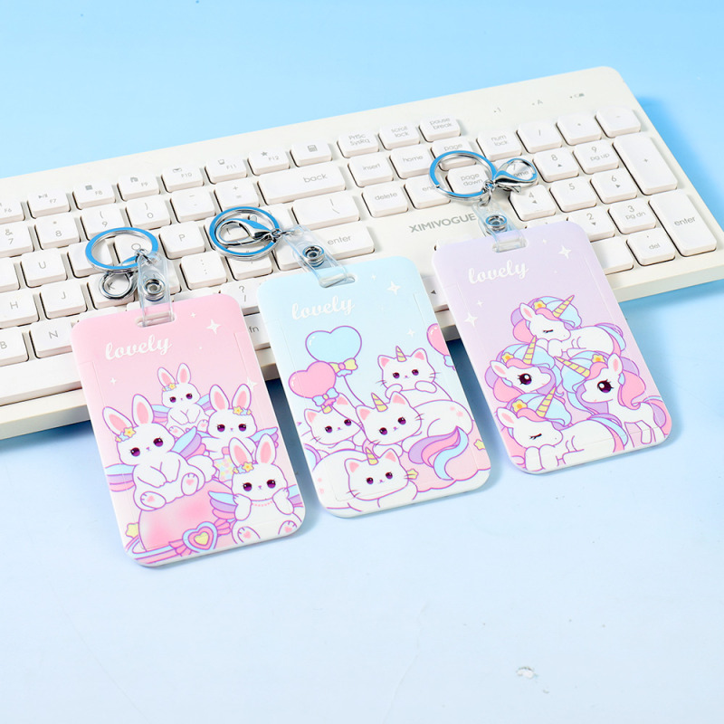 Starlight Family Series Card Holder Keychain #10