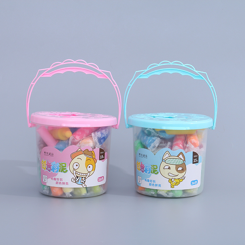 Portable bucket 36 color mud