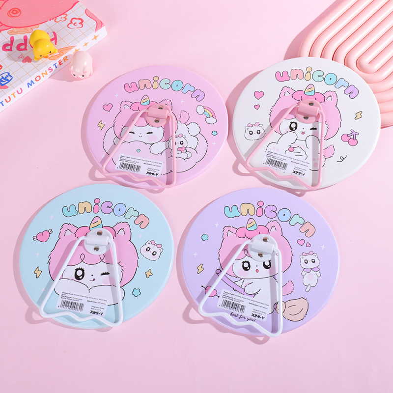 Rainbow Dream Pony Series Round Stand Table Mirror