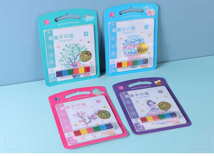 Beginner finger painting set for children