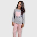 Girls' Fleece Pajamas - Love