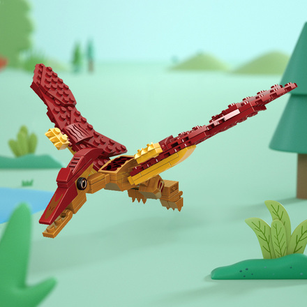 Dinosaur Building Blocks-Stegosaur (LN7017)