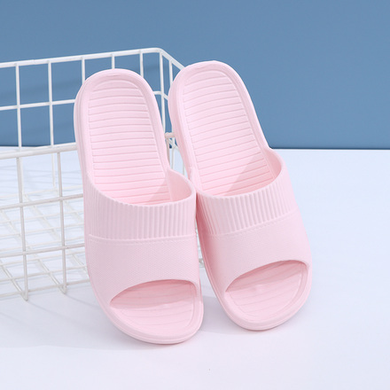 Simple Stripes Ladies Bathroom Slippers 