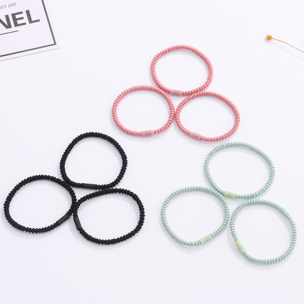 Bamboo Joint Hair Rope-3 Count