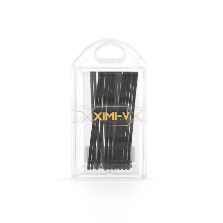 Simple Box with Hanging Hole Hair Clips(20 Count)