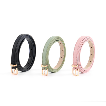 Simple Heart-shape Ladies Thin Belt
