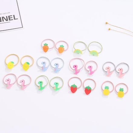 Dinosuar Group Kids Hair Ropes