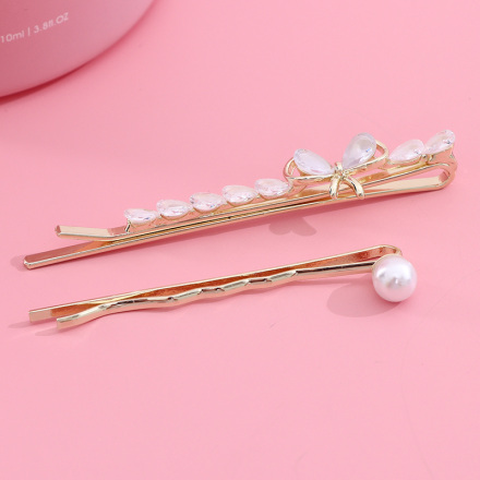 Zircon Butterfly Hair Clips