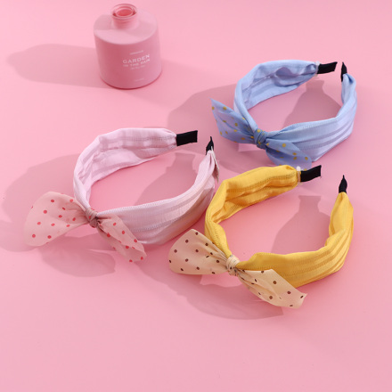 Polka Dot Knot Hair Band