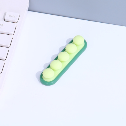 مدير كابل البازلاء (أصفر أخضر)