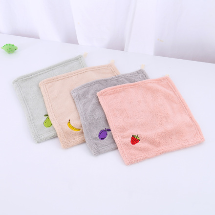 Embroidery Fruit Hand Towel