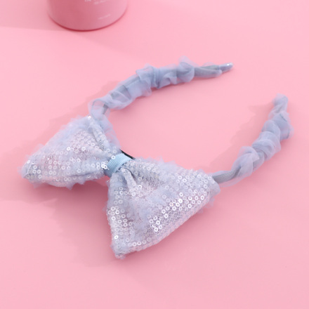 Bow Knot Gauze Kids Hair Band