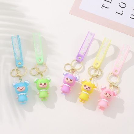 Popsicles Girl Keychain Decoration