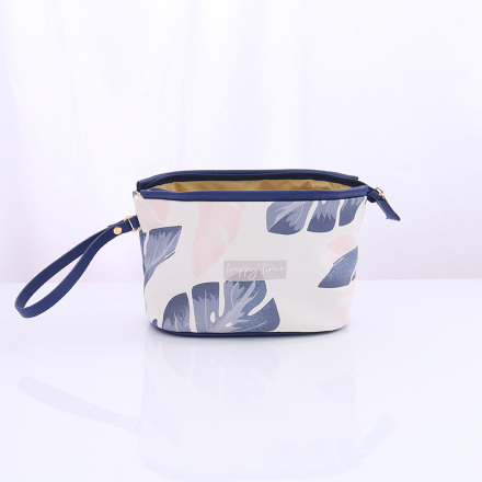 Nordic Style Cosmetic Bag(Small)(White and Blue)