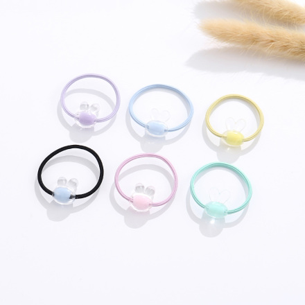 Bunny Hair Rope for Kids 3PCS