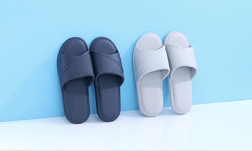 Stylish Stripes Bathroom Slippers for Ladies 