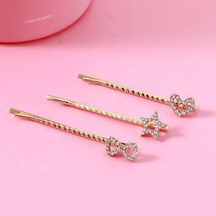 Simple Hair Pin Set of 3PCS