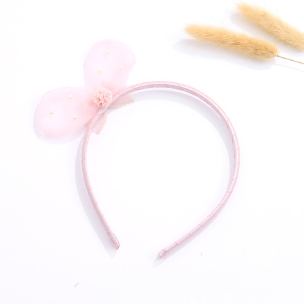 Bunny Ear Artificial Pearl Hair Band for Kids