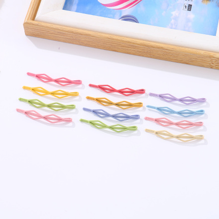 Simple 8-shaped Hair Pin 4PCS