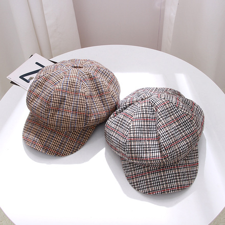 All-match Checks Beret