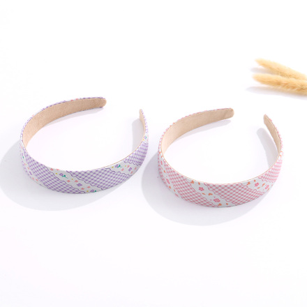 Sweet Printing Lace Sponge Hair Band