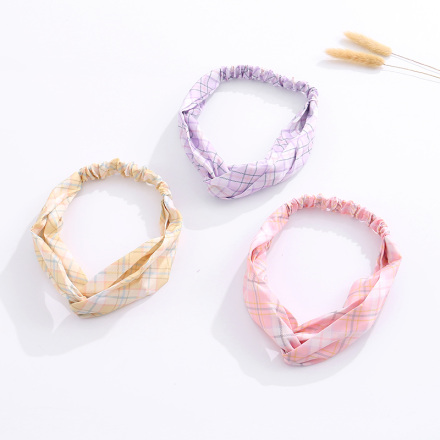 Trendy Checks Hair Band