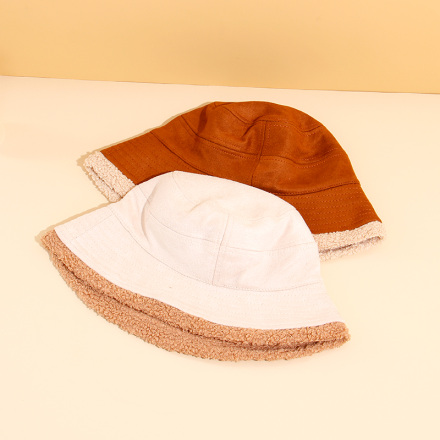 مقلد أفخم مزدوج الوجهين A / W Sunhat
