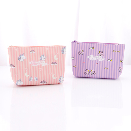Unicorn Series Trapezoid Cosmetic Bag