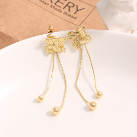 Stylish Long Geometric Earrings
