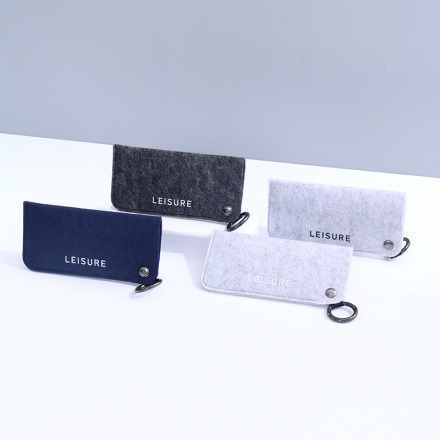 Simple English Glasses Pouch