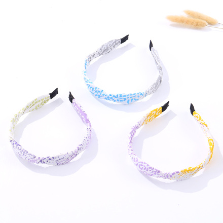 Simple Paint Printing Waving Headband