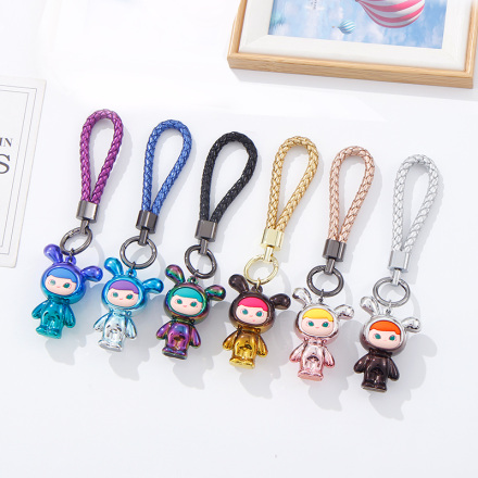 Dazzling Bunny Ear Explorer Keychain
