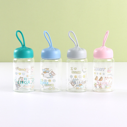 Steamed Bun Shaped Lid Glass 280ml/9.4fl.oz.