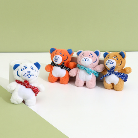 مضحك التعبير النمر الديكور بطل