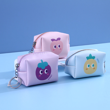 Cute Fruit Square Coin Purse