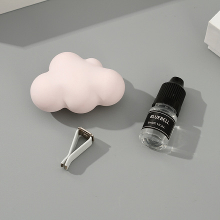 Dreamy Cloud Design Air Vent-Mounted Car Air Freshener (Bluebell)