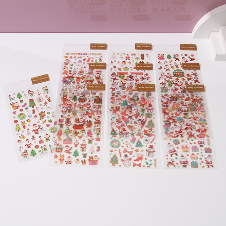 Christmas Gold Stamping Sticker (Style 1)