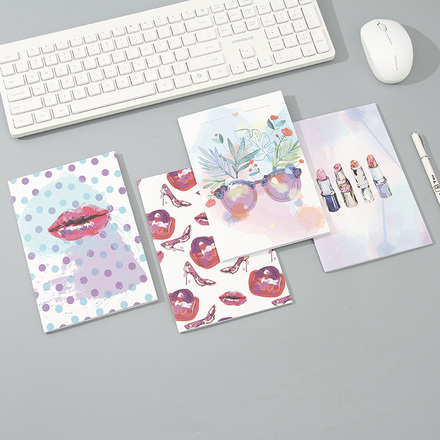 دفتر ملاحظات بخيط A5 من مجموعة Beauty Collection