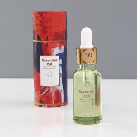 Cylinder Water-Soluble Essential Oil with Dropper (20ml/0.6fl.oz.) (Freesia)