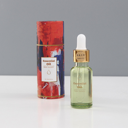 Cylinder Water-Soluble Essential Oil with Dropper (20ml/0.6fl.oz.) (Blackberry &