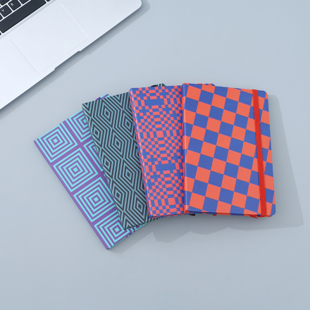 Rhombus Patterns Collection A5 Notebook (96 Sheets) (80gsm)