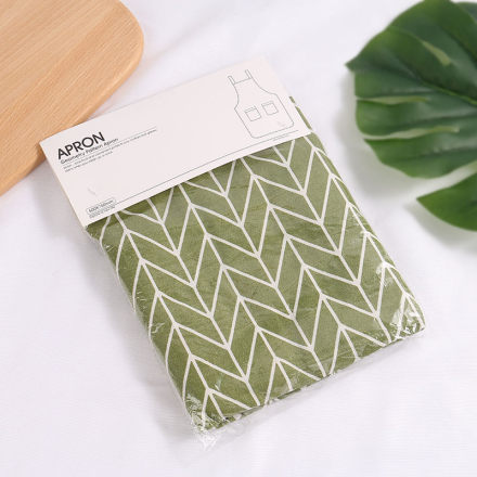 Geometry Pattern Apron (Green)
