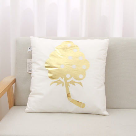 Grapes Hot Stamping Throw Pillow